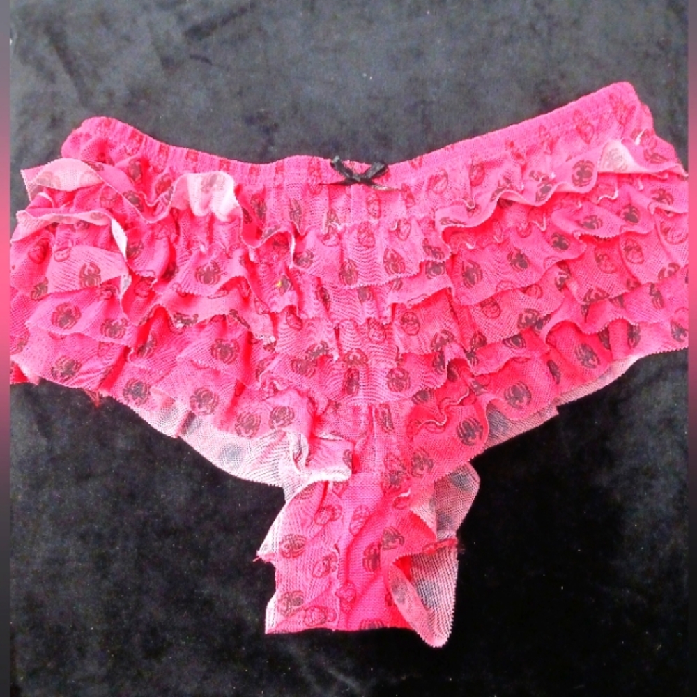 Spiderman ruffle panties Sz S